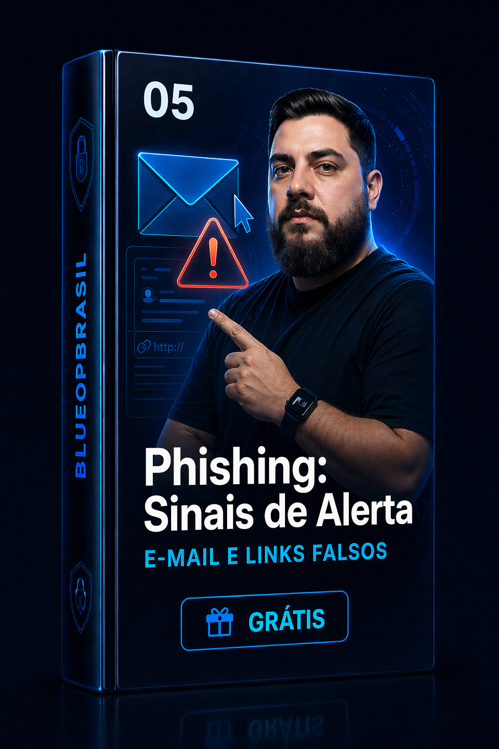 Capa do material gratuito Phishing